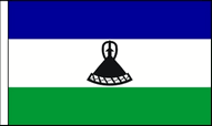 Lesotho Table Flags